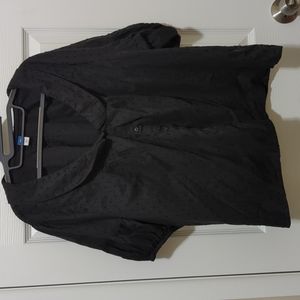 Peter pan collar old navy button down shirt